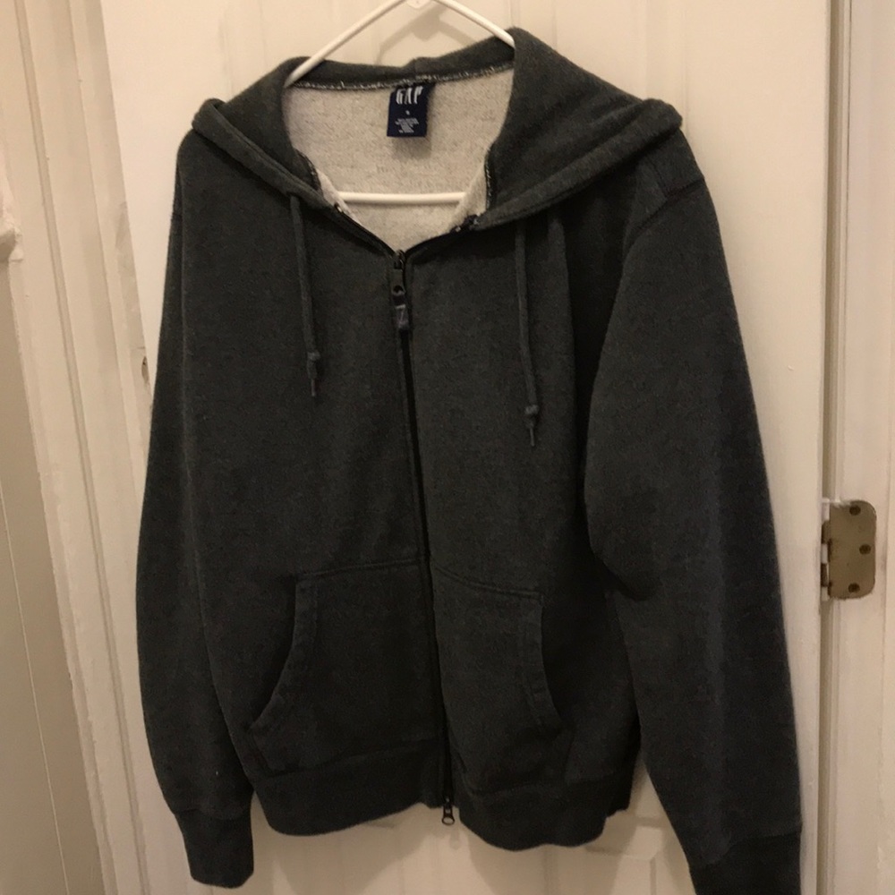 Gap Grey Zip-Up Hoodie